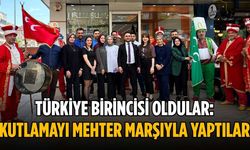 Türkiye birincisi oldular: Kutlamayı mehter marşıyla yaptılar
