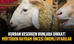 Kurban keserken bunlara dikkat! Müftüden bayram öncesi önemli uyarılar