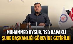 Muhammed Uygur, TSD Kapaklı Şube Başkanlığı görevine getirildi