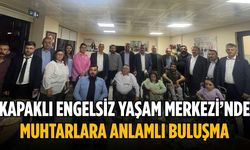 Kapaklı Engelsiz Yaşam Merkezi’nde muhtarlara anlamlı buluşma