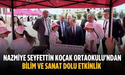 Nazmiye Seyfettin Koçak Ortaokulu'ndan bilim ve sanat dolu etkinlik