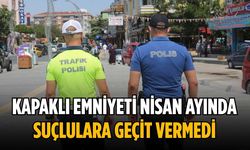 Kapaklı emniyeti nisan ayında suçlulara geçit vermedi