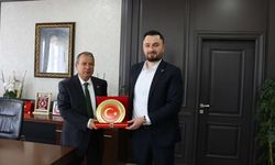 Samsunlular Derneği’nden kaymakama ziyaret