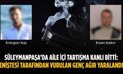 Süleymanpaşa’da aile içi tartışma kanlı bitti: Eniştesi tarafından vurulan genç ağır yaralandı