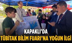 Kapaklı’da TÜBİTAK Bilim Fuarı’na yoğun ilgi