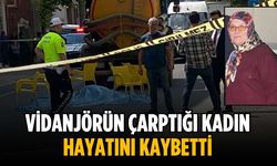 Vidanjörün çarptığı kadın hayatını kaybetti