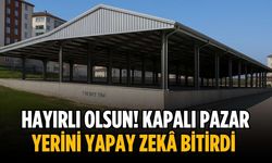 Hayırlı olsun! Kapalı pazar yerini yapay zekâ bitirdi