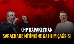 CHP Kapaklı’dan Saraçhane mitingine katılım çağrısı