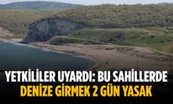 Yetkililer uyardı: Bu sahillerde denize girmek 2 gün yasak