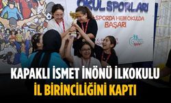 Kapaklı İsmet İnönü İlkokulu il birinciliğini kaptı