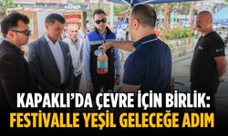 Kapaklı’da çevre için birlik: Festivalle yeşil geleceğe adım
