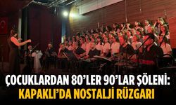 Çocuklardan 80’ler 90’lar şöleni: Kapaklı’da nostalji rüzgarı