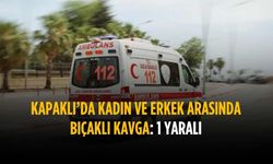Kapaklı’da kadın ve erkek arasında bıçaklı kavga: 1 yaralı