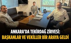 Ankara’da Tekirdağ zirvesi: Başkanlar ve vekiller bir araya geldi