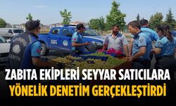 Zabıta ekipleri seyyar satıcılara yönelik denetim gerçekleştirdi