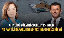 CHP'li Büyükşehir Belediyesi’nden  AK Partili Kapaklı Belediyesi’ne otobüs hibesi