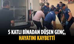 5 katlı binadan düşen genç, hayatını kaybetti