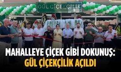 Mahalleye çiçek gibi dokunuş: Gül Çiçekçilik açıldı