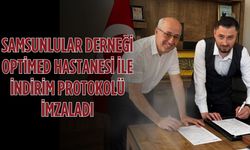 Samsunlular Derneği Optimed Hastanesi ile indirim protokolü imzaladı