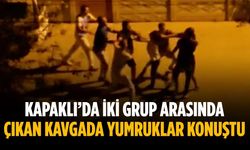 Kapaklı’da iki grup arasında çıkan kavgada yumruklar konuştu