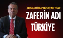 Kapaklı Kaymakamı Mustafa Gürdal’dan 15 Temmuz mesajı: Zaferin adı Türkiye