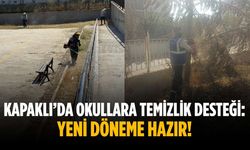 Kapaklı’da okullara temizlik desteği: Yeni döneme hazır!