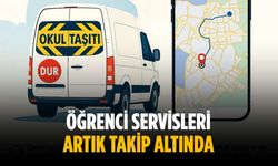 Öğrenci servisleri artık takip altında