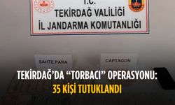 Tekirdağ’da “Torbacı” operasyonu: 35 tutuklama