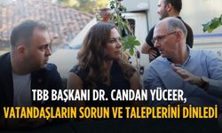 Dr. Candan Yüceer, Kapaklı'da vatandaşların sorun ve taleplerini dinledi