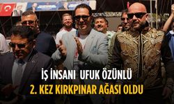 Ufuk Özünlü 2. kez Kırkpınar ağası oldu