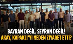 Bayram değil, seyran değil! Akay, Kapaklı’yı neden ziyaret etti?