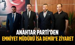 Anahtar Parti’den Emniyet Müdürü İsa Demir’e ziyaret