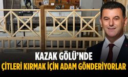 Başkan Çetin: Kazak Gölü’nde çitleri kırmak için adam gönderiyorlar