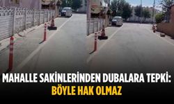 Mahalle sakinlerinden dubalara tepki: Böyle hak olmaz