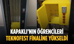 Kapaklı’nın öğrencileri TEKNOFEST Finaline yükseldi