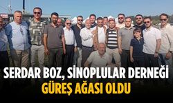 Serdar Boz, Sinoplular Derneği Güreş Ağası oldu