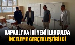Kapaklı’da iki yeni ilkokulda inceleme gerçekleştirildi