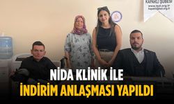 Nida Klinik ile indirim anlaşması yapıldı