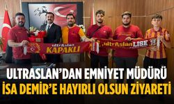 ultrAslan’dan Emniyet Müdürü İsa Demir’e hayırlı olsun ziyareti