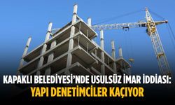 Kapaklı Belediyesi’nde usulsüz imar iddiası: Yapı denetimciler kaçıyor