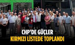 CHP’de güçler kırmızı listede toplandı