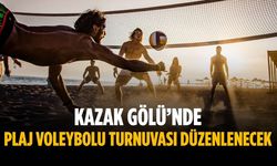 Kazak Gölü’nde Plaj Voleybolu Turnuvası düzenlenecek