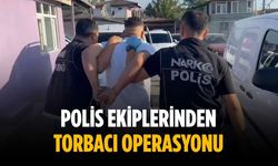 Polis ekiplerinden torbacı operasyonu