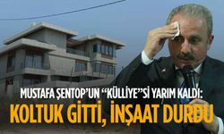 Mustafa Şentop’un “Külliye”si yarım kaldı: Koltuk gitti, inşaat durdu