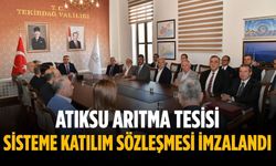 Atıksu arıtma tesisi sisteme katılım sözleşmesi imzalandı