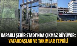 Kapaklı Şehir Stadı’nda çıkmaz büyüyor: Vatandaşlar ve takımlar tepkili