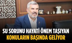 “Su sorunu hayati önem taşıyan konuların başında geliyor”