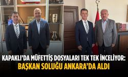 Kapaklı’da müfettiş dosyaları tek tek inceliyor: Başkan soluğu Ankara’da aldı