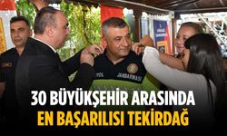 “30 büyükşehir arasında en başarılısı Tekirdağ”
