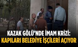 Kazak Gölü’nde imam krizi: Kapıları belediye işçileri açıyor